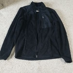 Black fleece jacket